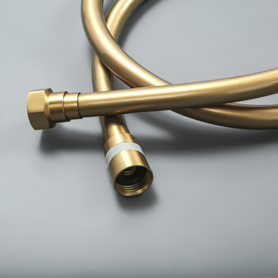 Гигиенический душ со смесителем AVS Elegant брашированное золото