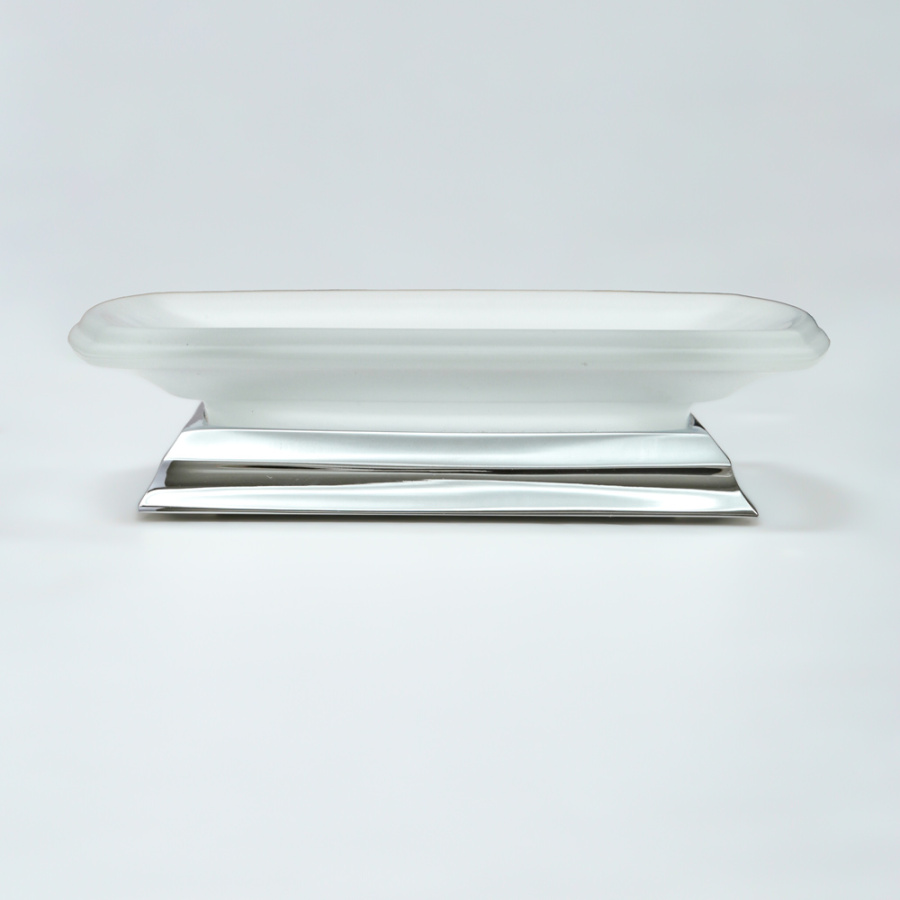 Мыльница настольная AVS Classic с чашей, хром